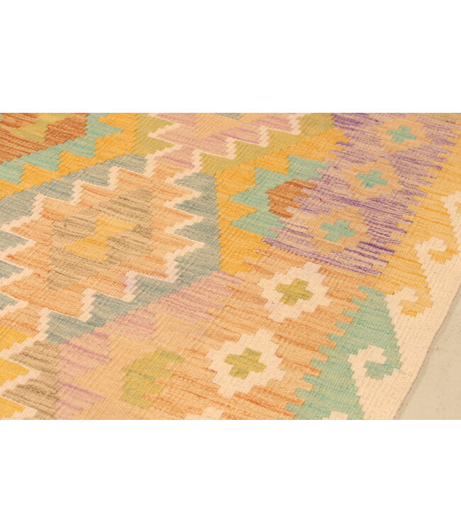 300x202cm Schöner teppich handgewebter Kelim-Wollteppich Orientalischer Teppich