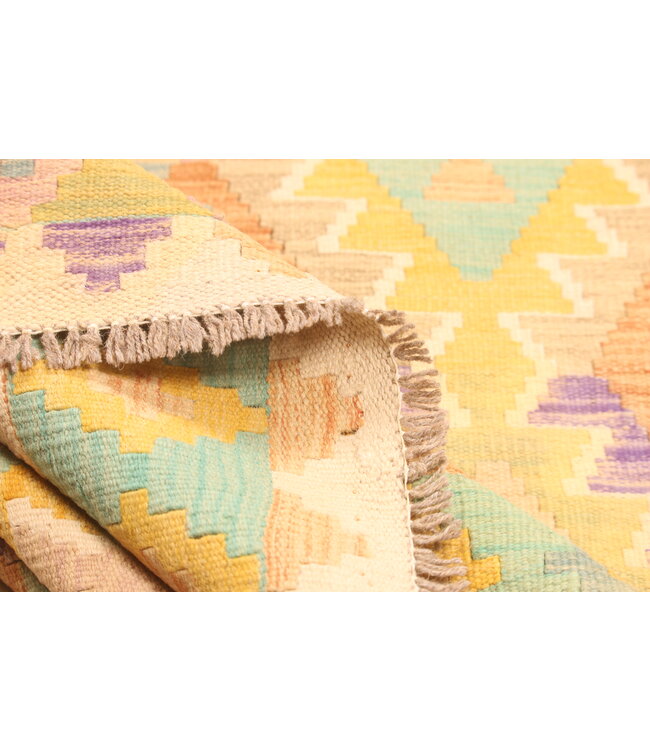 300x202cm Schöner teppich handgewebter Kelim-Wollteppich Orientalischer Teppich