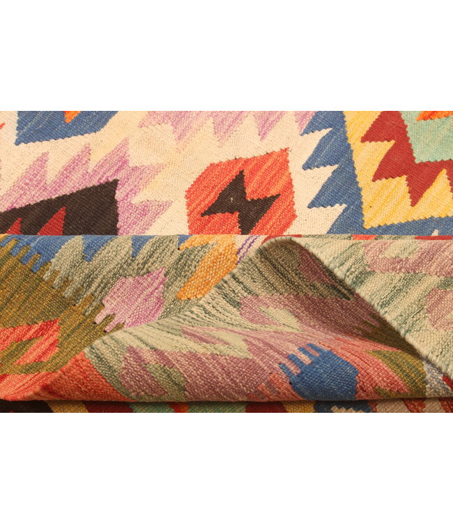 297x195cm  Beautiful Rug Handwoven Kelim Wool  Oriental carpet