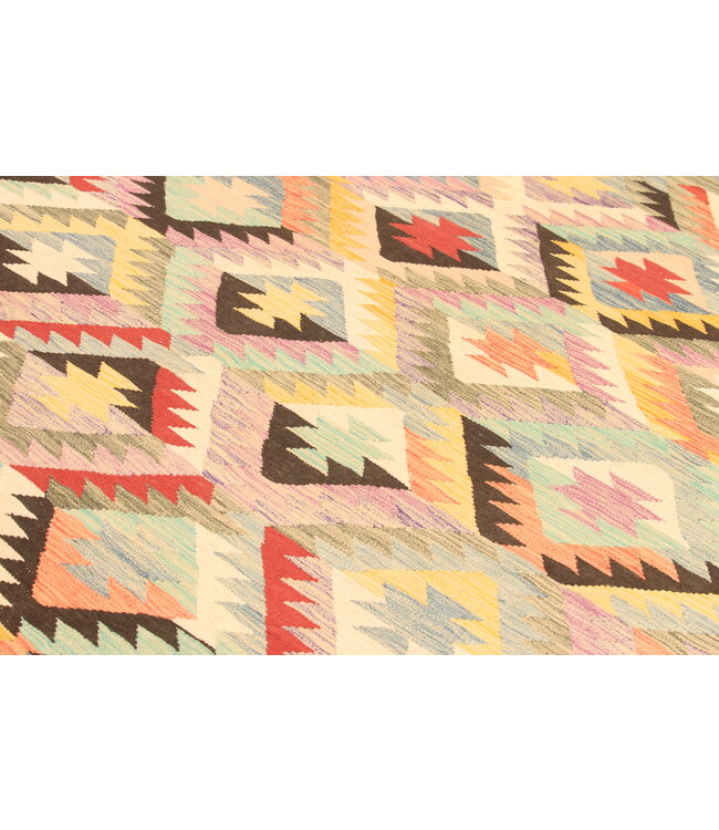 300x209cm Schöner teppich handgewebter Kelim-Wollteppich Orientalischer Teppich