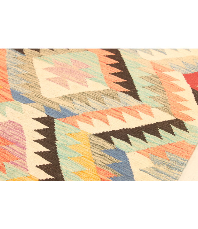 300x209cm Schöner teppich handgewebter Kelim-Wollteppich Orientalischer Teppich