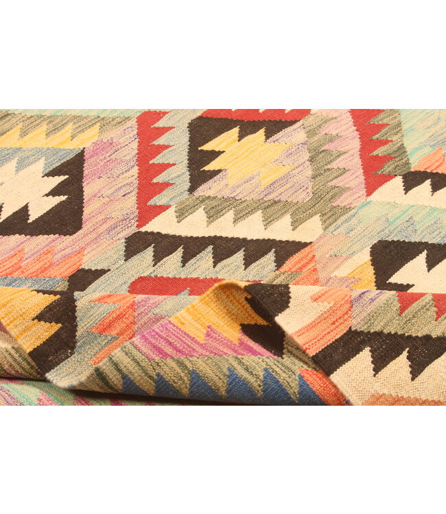 300x209cm  Beautiful Rug Handwoven Kelim Wool  Oriental carpet