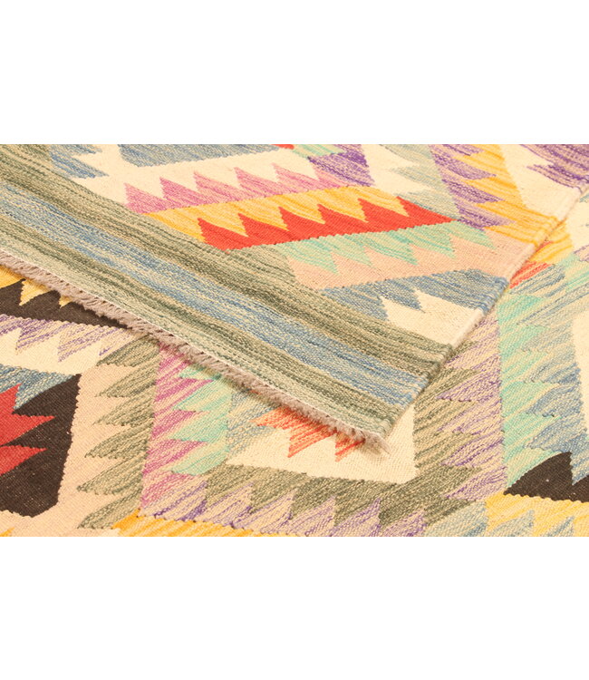 300x209cm Schöner teppich handgewebter Kelim-Wollteppich Orientalischer Teppich