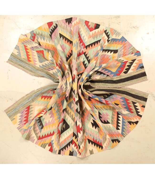 300x209cm Schöner teppich handgewebter Kelim-Wollteppich Orientalischer Teppich