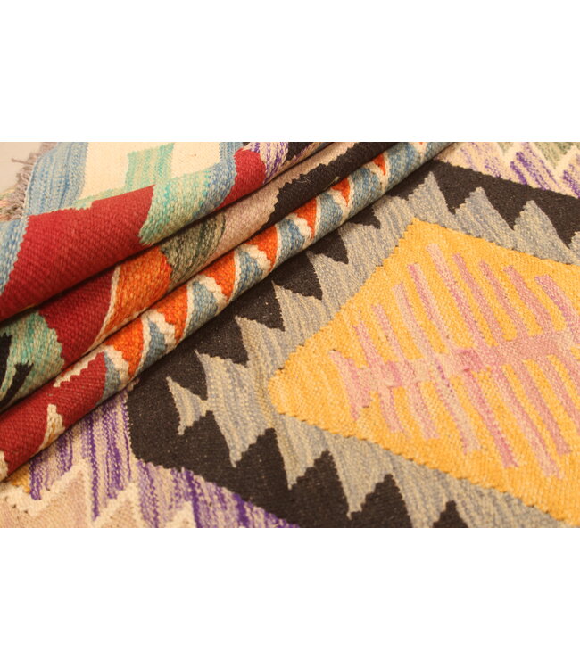 298x198cm  Beautiful Rug Handwoven Kelim Wool  Oriental carpet