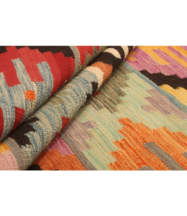 296x196cm  Beautiful Rug Handwoven Kelim Wool  Oriental carpet