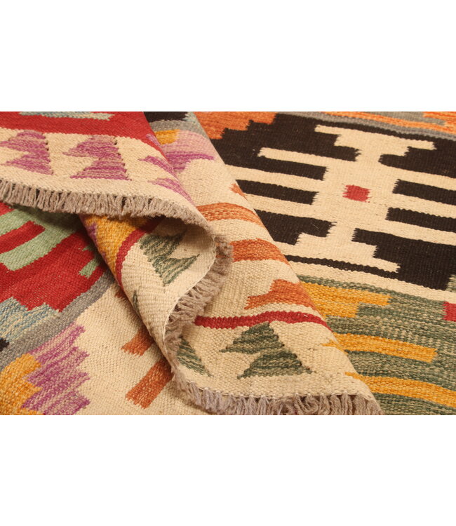 296x196cm  Beautiful Rug Handwoven Kelim Wool  Oriental carpet