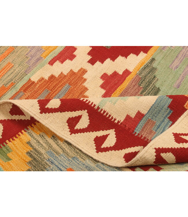 296x196cm  Beautiful Rug Handwoven Kelim Wool  Oriental carpet