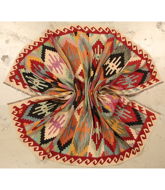 296x196cm  Beautiful Rug Handwoven Kelim Wool  Oriental carpet