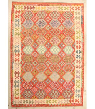 Kelimshop 300x207cm Mooie handgeweven Kelim vloerkleed wollen oosterse tapijt Kelimshop 300x207cm Mooie handgeweven Kelim vloerkleed wollen oosterse tapijt