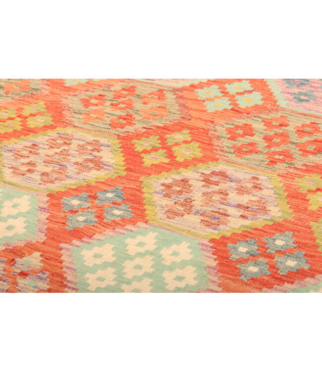 300x207cm  Beautiful Rug Handwoven Kelim Wool  Oriental carpet