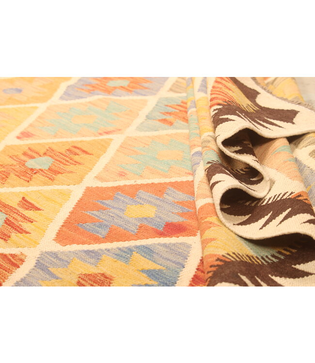 303x200cm  Beautiful Rug Handwoven Kelim Wool  Oriental carpet