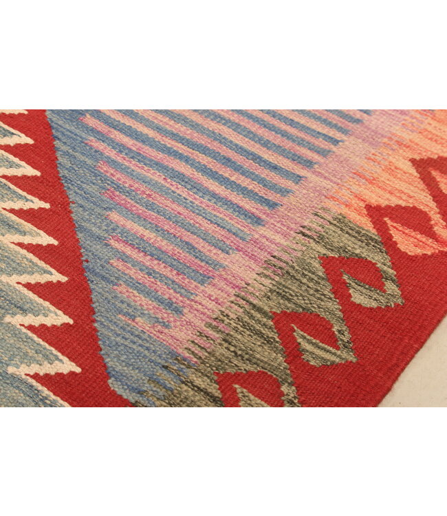 303x198cm Handwoven Traditional Kelim Area Rug Wool Carpet