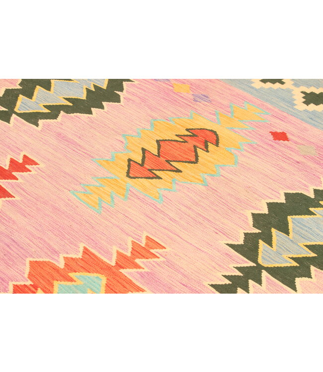 299x196cmAfghan Oriental wool carpet Handmade Kelim Rug