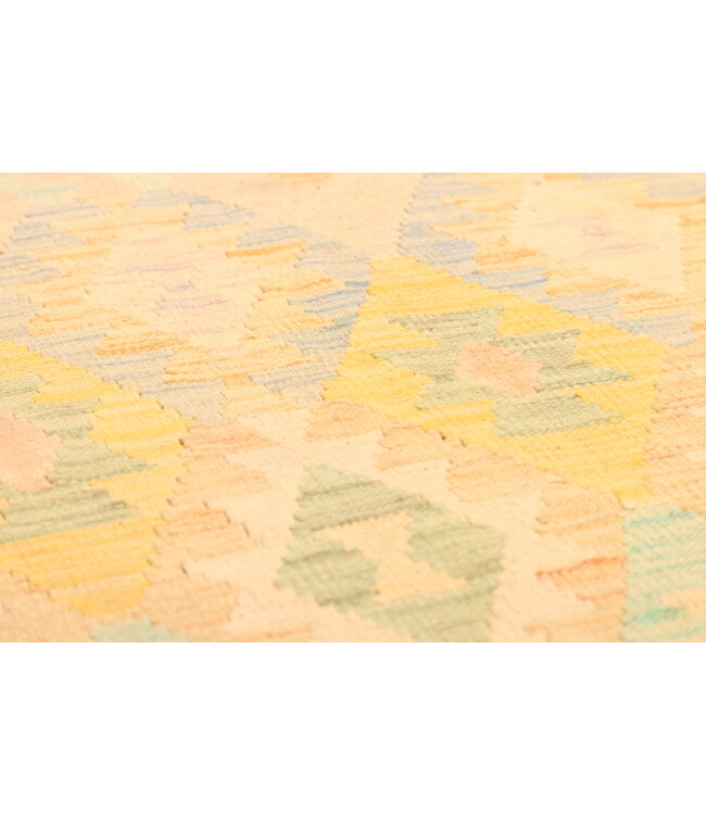 290x203cm Afghan Oriental wool carpet Handmade Kelim Rug