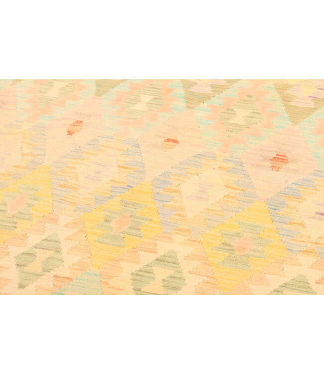 290x203cm Afghan Oriental wool carpet Handmade Kelim Rug