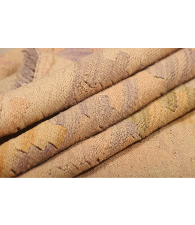 300x200cm Afghanischer orientalischer Wollteppich handgefertigter Kelim-Teppich