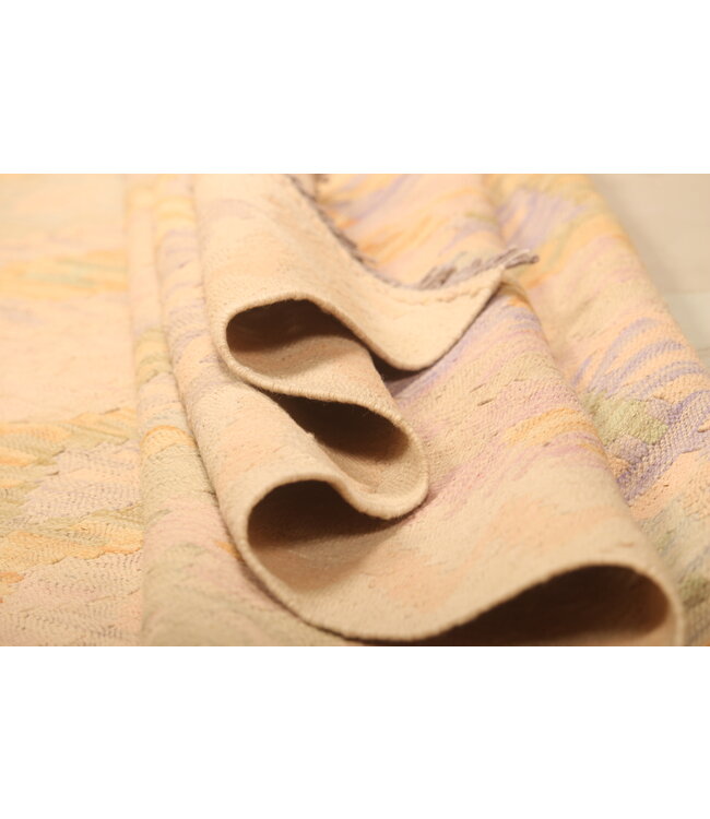 300x200cm Afghanischer orientalischer Wollteppich handgefertigter Kelim-Teppich