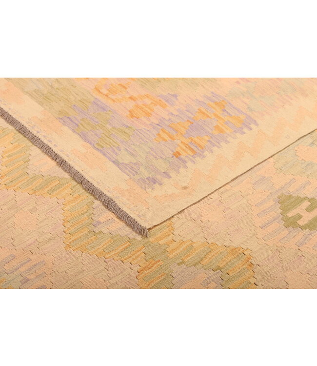 300x200cm Afghaans oosters wollen tapijt handgemaakt Kelim-kleed