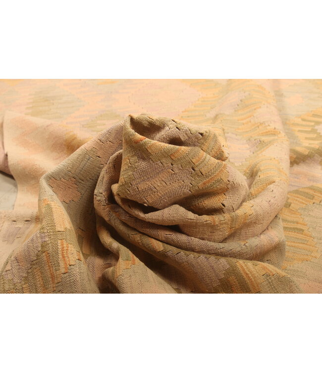 300x200cm Afghan Oriental wool carpet Handmade Kelim Rug