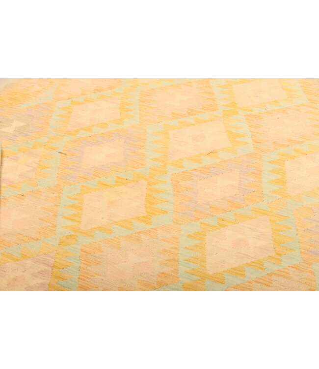 300x197cm Afghan Oriental wool carpet Handmade Kelim Rug