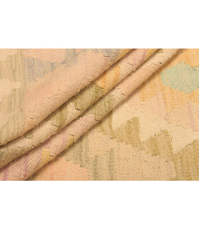 293x192cm Afghan Oriental wool carpet Handmade Kelim Rug