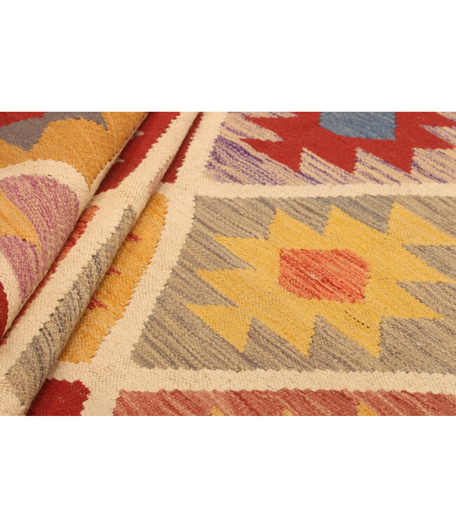 298x203cm Schöner teppich handgewebter Kelim-Wollteppich Orientalischer Teppich