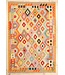 Kelimshop 300x202cm  Afghaans oosters wollen tapijt handgemaakt Kelim-kleed