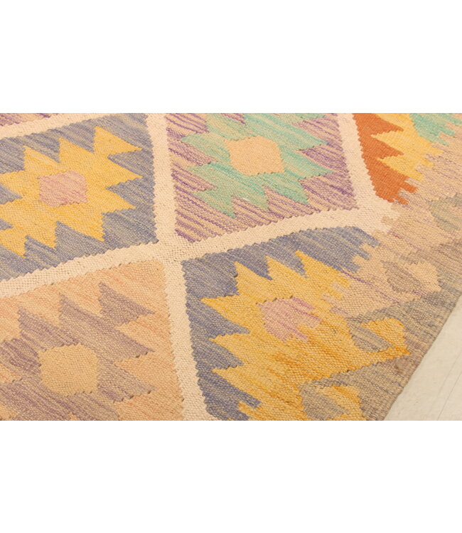 301x203cm Schöner teppich handgewebter Kelim-Wollteppich Orientalischer Teppich