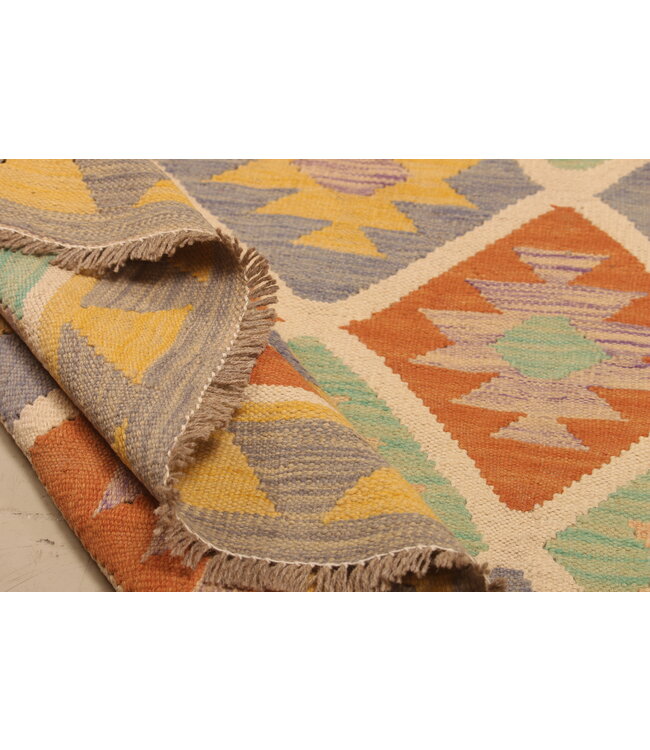 301x203cm  Beautiful Rug Handwoven Kelim Wool  Oriental carpet