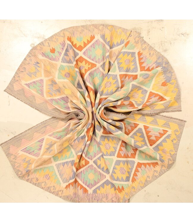 301x203cm Schöner teppich handgewebter Kelim-Wollteppich Orientalischer Teppich