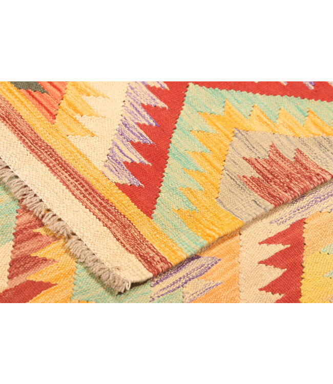 298x202cm Afghan Oriental wool carpet Handmade Kelim Rug