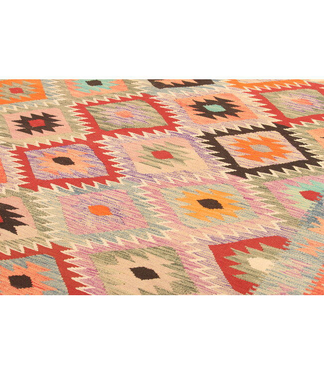 296x202cm  Beautiful Rug Handwoven Kelim Wool  Oriental carpet