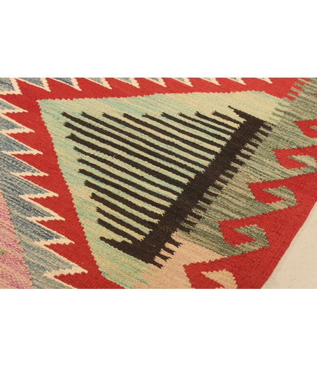 297x194cm Afghan Oriental wool carpet Handmade Kelim Rug