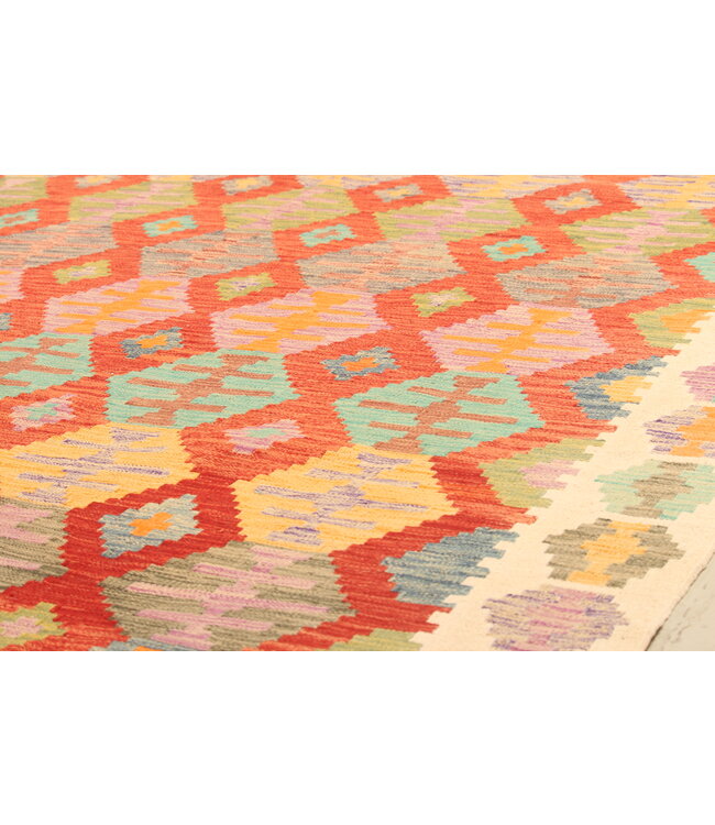 289x200cm  Beautiful Rug Handwoven Kelim Wool  Oriental carpet