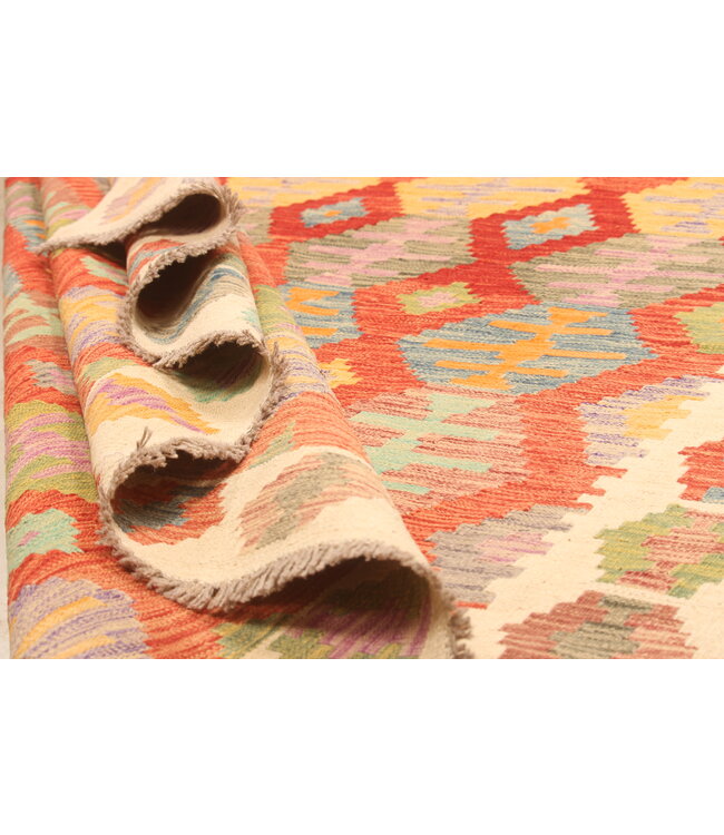 289x200cm  Beautiful Rug Handwoven Kelim Wool  Oriental carpet