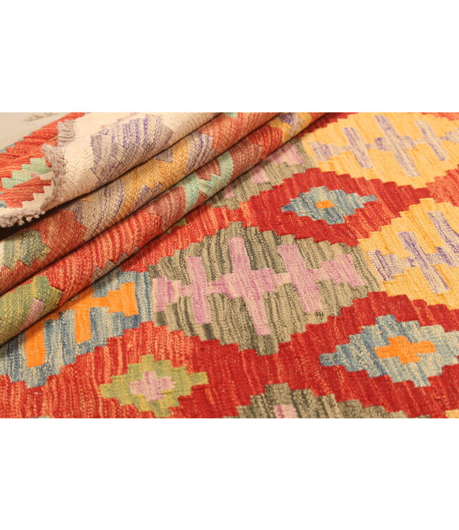 289x200cm  Beautiful Rug Handwoven Kelim Wool  Oriental carpet