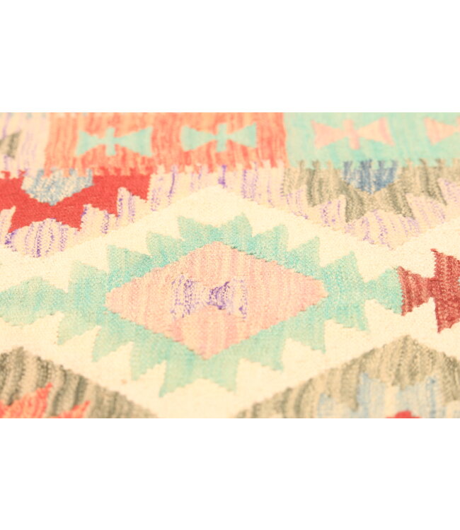 298x192cm Afghan Oriental wool carpet Handmade Kelim Rug