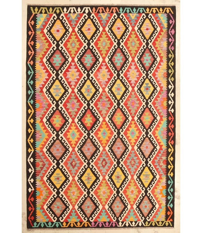 304x201cm  Beautiful Rug Handwoven Kelim Wool  Oriental carpet