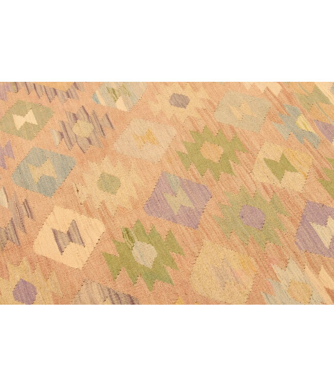 292x200 cm Handgewebter Traditioneller Kelim Teppich Woll