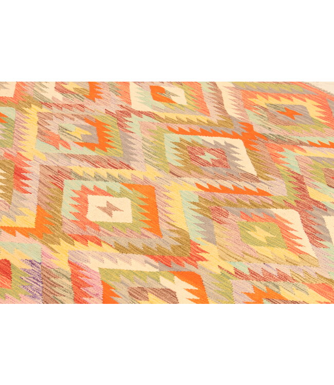 298x199cm  Afghan Oriental wool carpet Handmade Kelim Rug