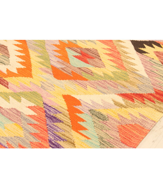 298x199cm  Afghan Oriental wool carpet Handmade Kelim Rug