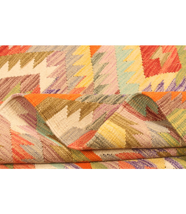 298x199cm  Afghan Oriental wool carpet Handmade Kelim Rug