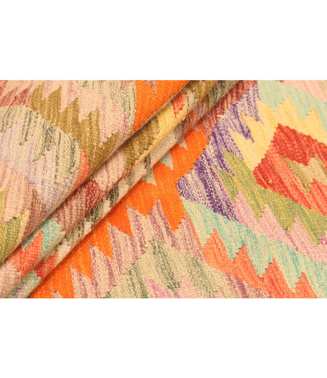 298x199cm  Afghan Oriental wool carpet Handmade Kelim Rug