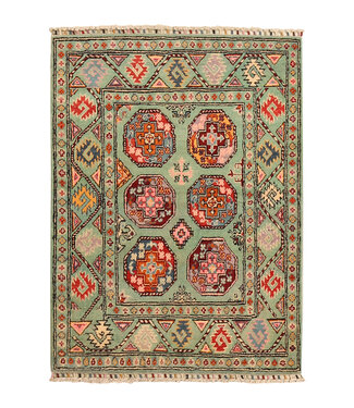 Kelimshop 146x104cm Handgeknüpfter Woll Kazak Teppich – Authentischer Orientalischer Teppich, Traditionelles Tribal Design, Hochwertiger Handgefertigter Wollteppich Kelimshop 146x104cm Handgeknüpfter Woll Kazak Teppich – Authentischer Orientalischer Teppich, Traditionelles Tribal Design, Hochwertiger Handgefertigter Wollteppich