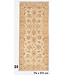 Wüstenblüte – Handgeknüpfter Woll-Läufer – 176 x 073 cm – Beige & Sandfarben