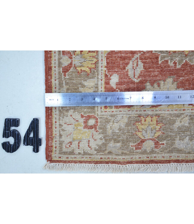 Loper – Handgeknoopt wollen tapijt met klassiek bloemmotief – 289 x 77 cm