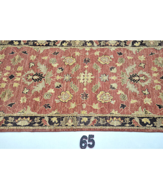 Läufer – Handgeknüpfter Wollteppich im klassischen Ziegler-Stil – 303 x 76 cm