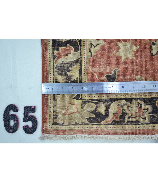 Runner – Hand-Knotted Wool Rug in Classic Ziegler Style – 303 x 76 cm