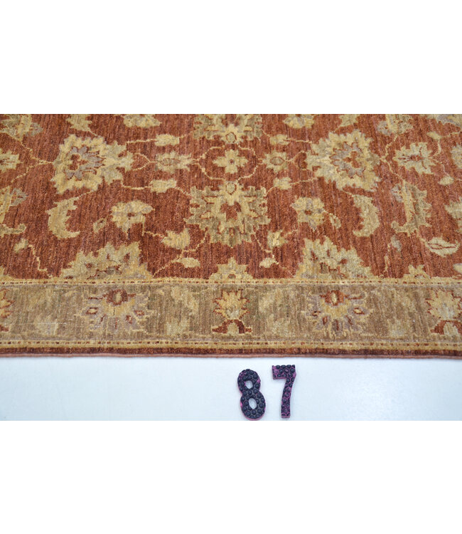 Läufer – Handgeknüpfter Wollteppich "Rust Heritage" – 233 x 077 cm